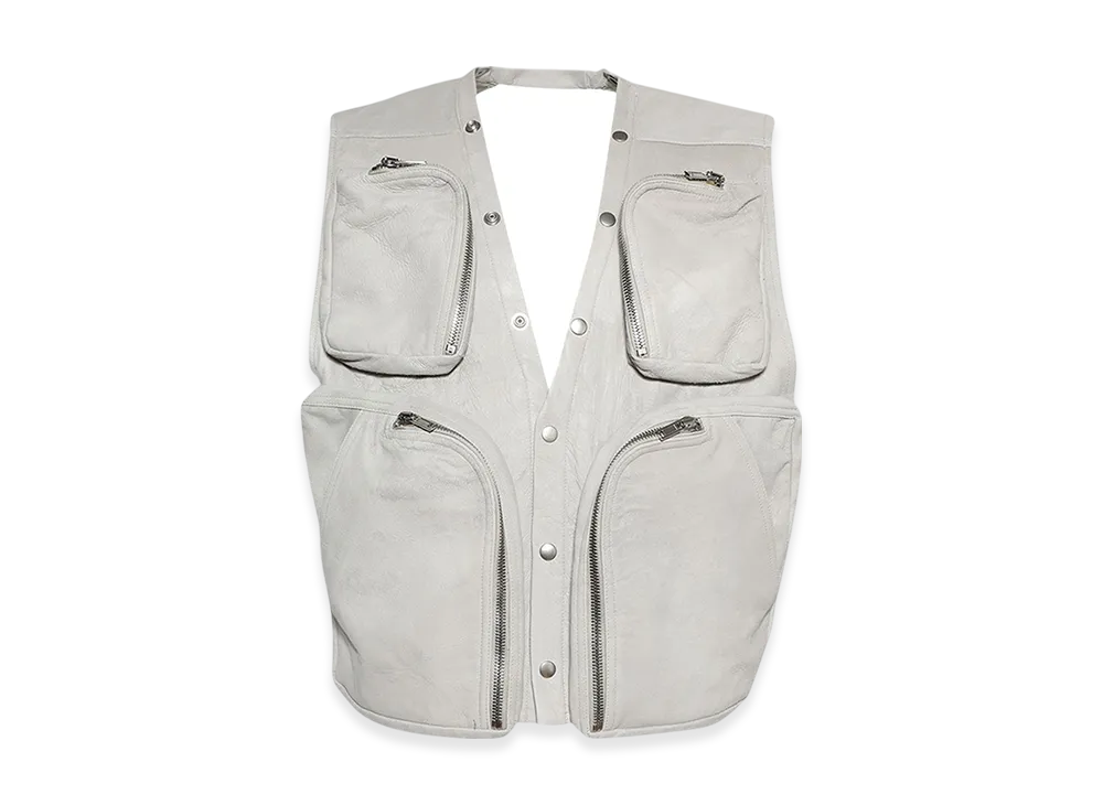 Rick Owens Cargo Vest "Pearl"