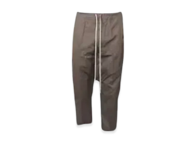 Rick Owens Drawstring Cropped Pants "Dust"