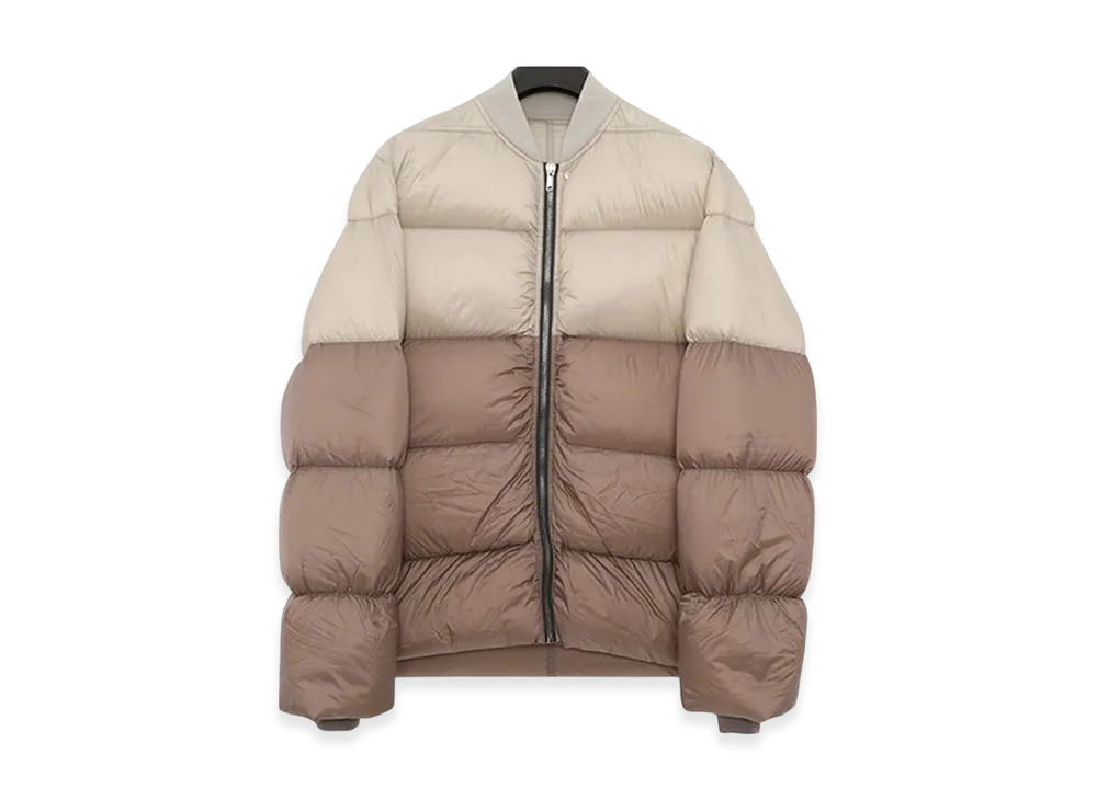 Rick Owens Flight Padded Jacket Pearl Dirt "Pearl Dirt"