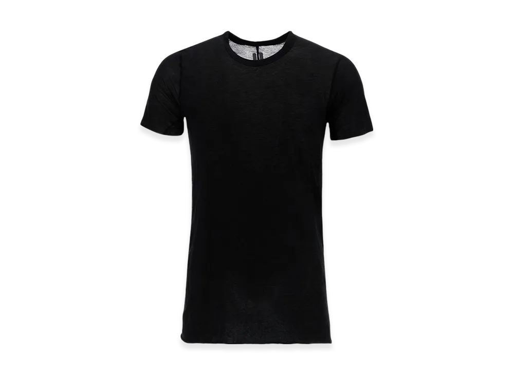 Rick Owens Porterville Basic T-Shirt in Unstable Cotton "Black"