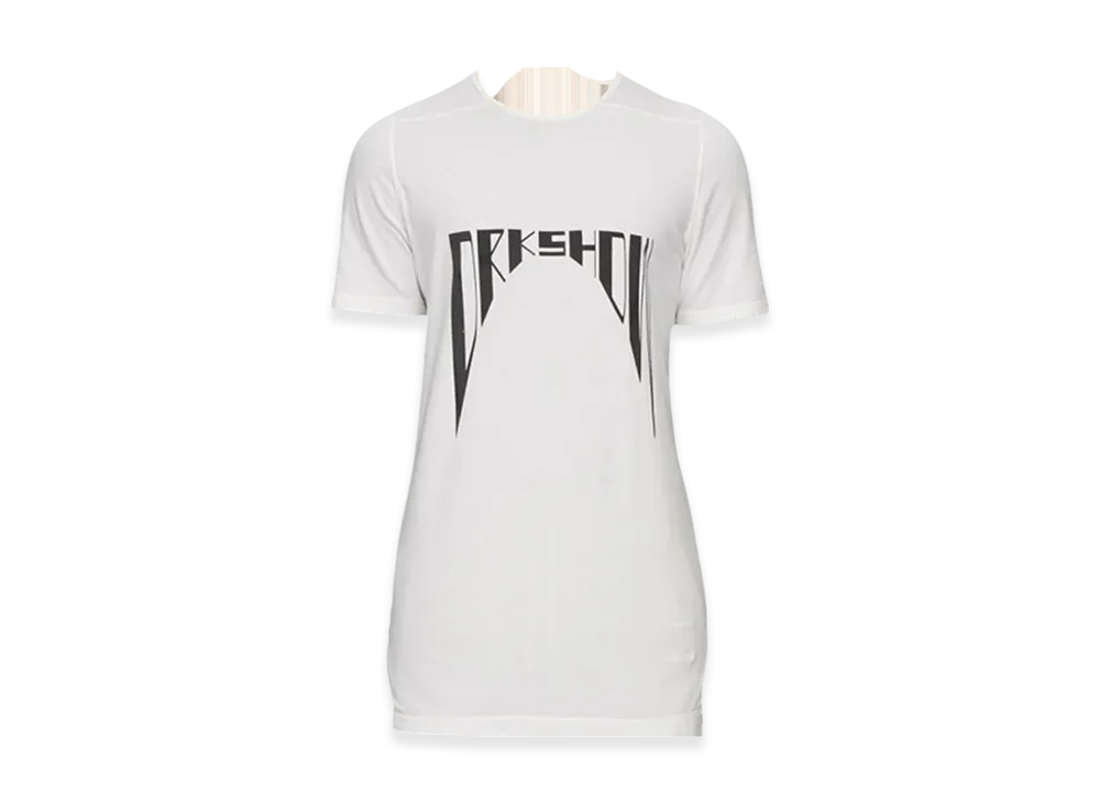 Rick Owens Porterville Level T-shirt "Milk Black"