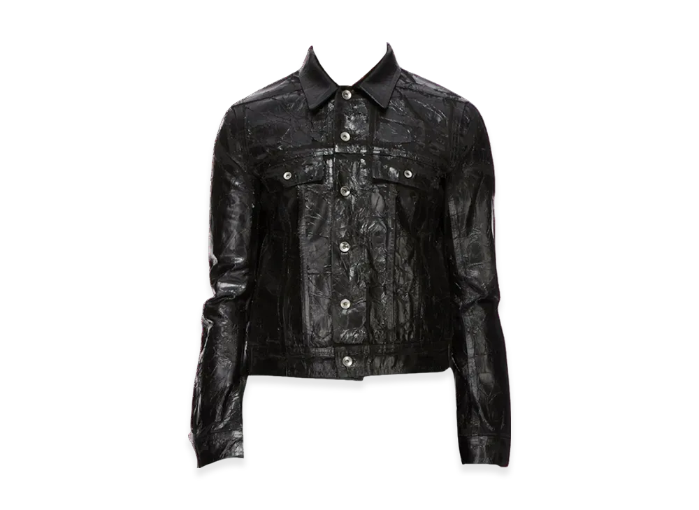 Rick Owens Porterville Trucker Jacket "Black"
