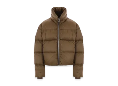 Rick Owens Porterville Turtle Recycled Nylon Jacket "Bean"
