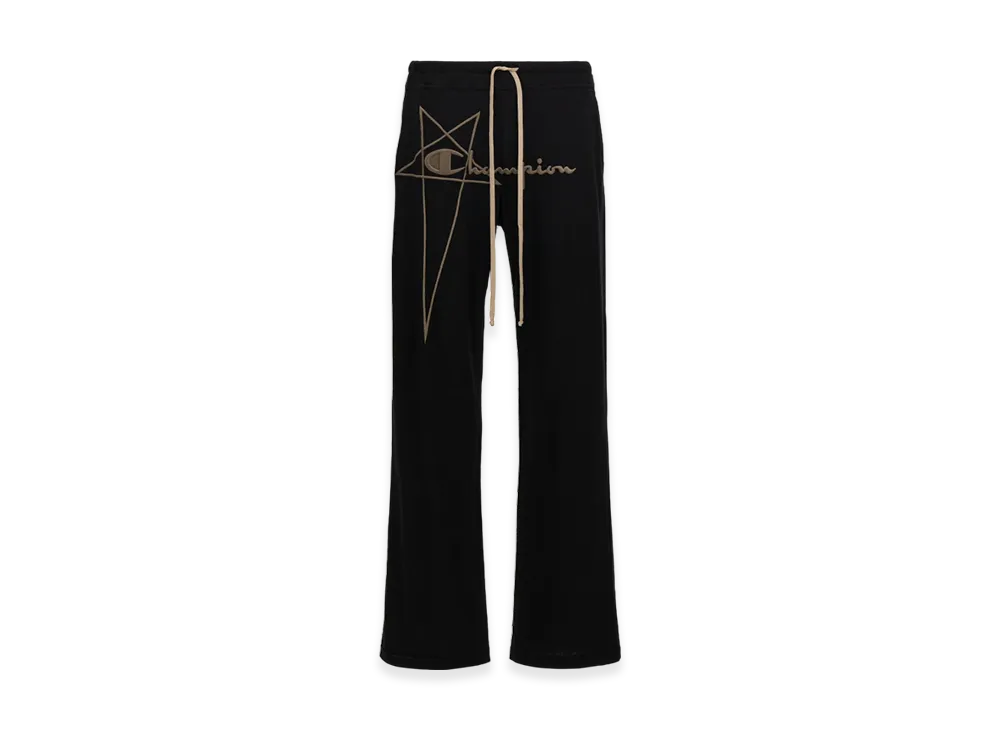 Rick Owens X Champion Dietrich Drawstring Pants "Black"
