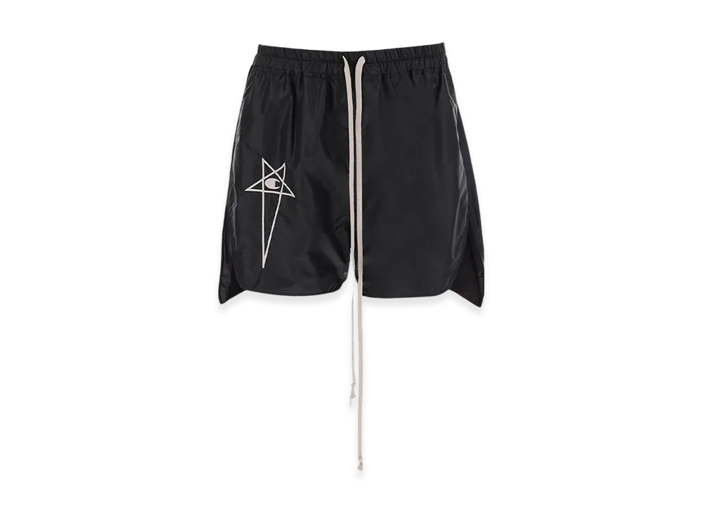 Rick Owens x Champion Woven Dolphin Boxers "Black"