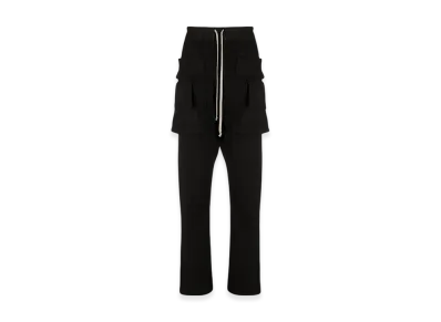Rick Owens DRKSHDW Cargo Track Pants "Black"
