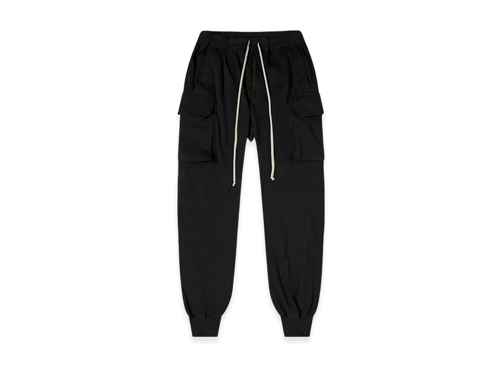 Rick Owens DRKSHDW Cargo Track Pants "Black"