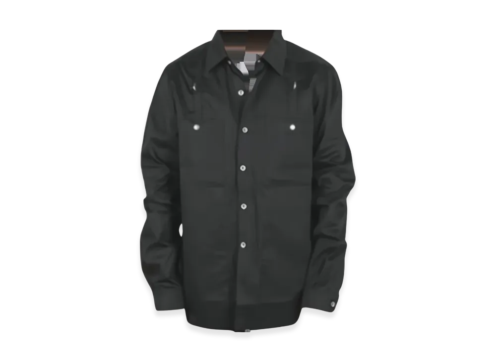 Rick Owens DRKSHDW Cotton Outershirt "Black"
