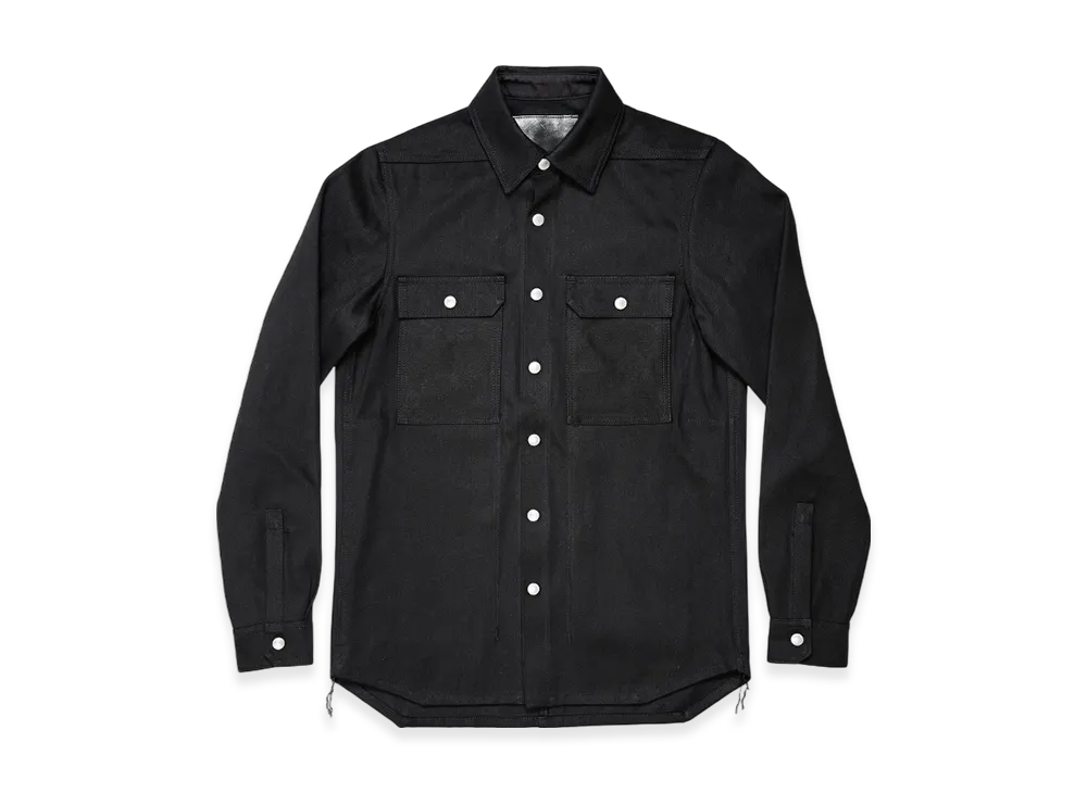 Rick Owens DRKSHDW Denim Outershirt "Black"