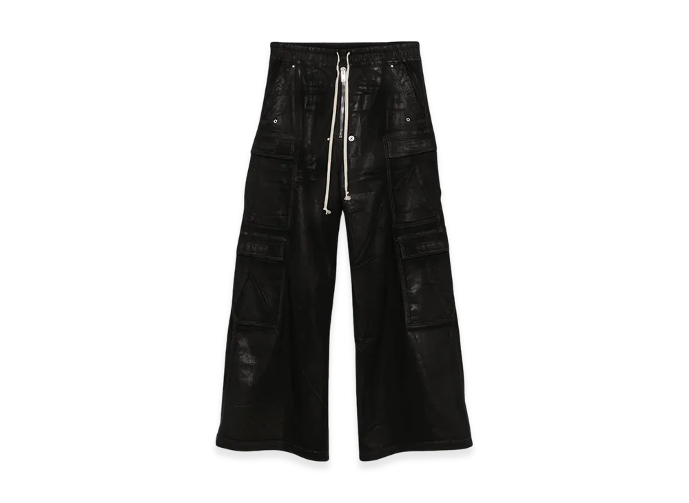 Rick Owens DRKSHDW Double Cargo Jumbo Belas "Black"