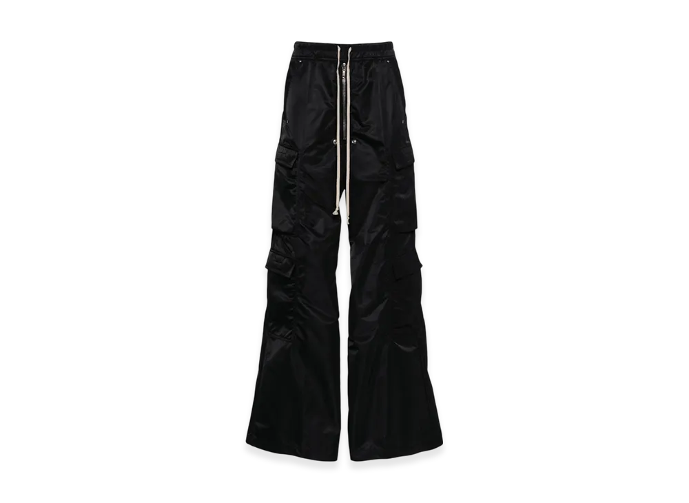 Rick Owens DRKSHDW Double Cargo Jumbo Belas Pants Recycled Nylon "Black"