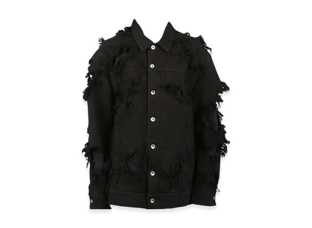 Rick Owens DRKSHDW Layered Detailed Jacket "Black"