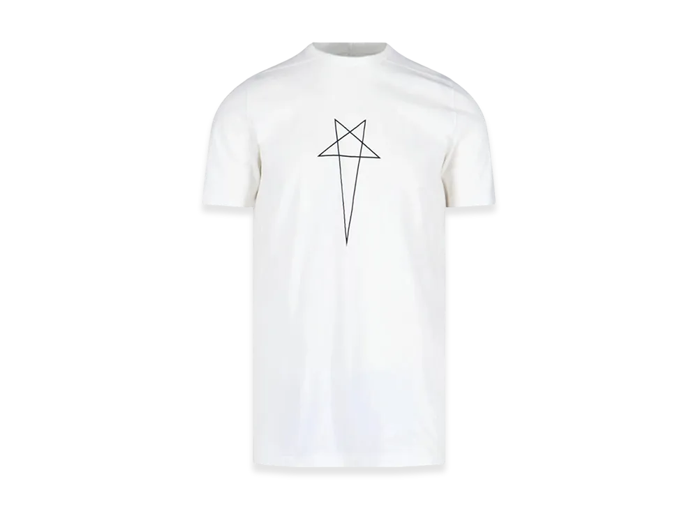 Rick Owens DRKSHDW Level T-Shirt "Black Milk"