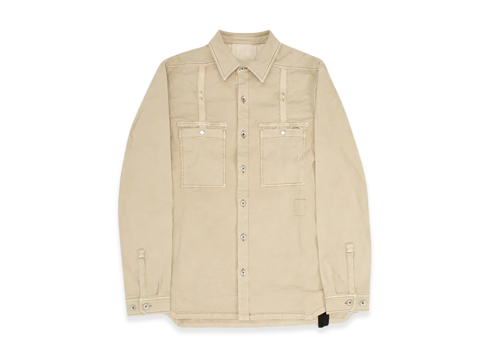 Rick Owens DRKSHDW Work Denim Shirt "Mineral"