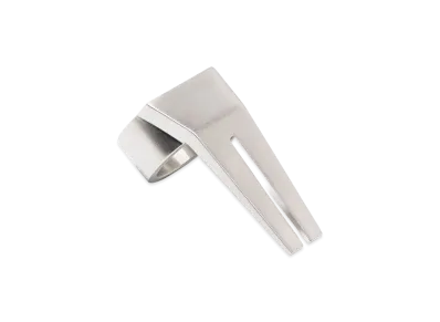 Rick Owens Open Trunk Ring "Silver"