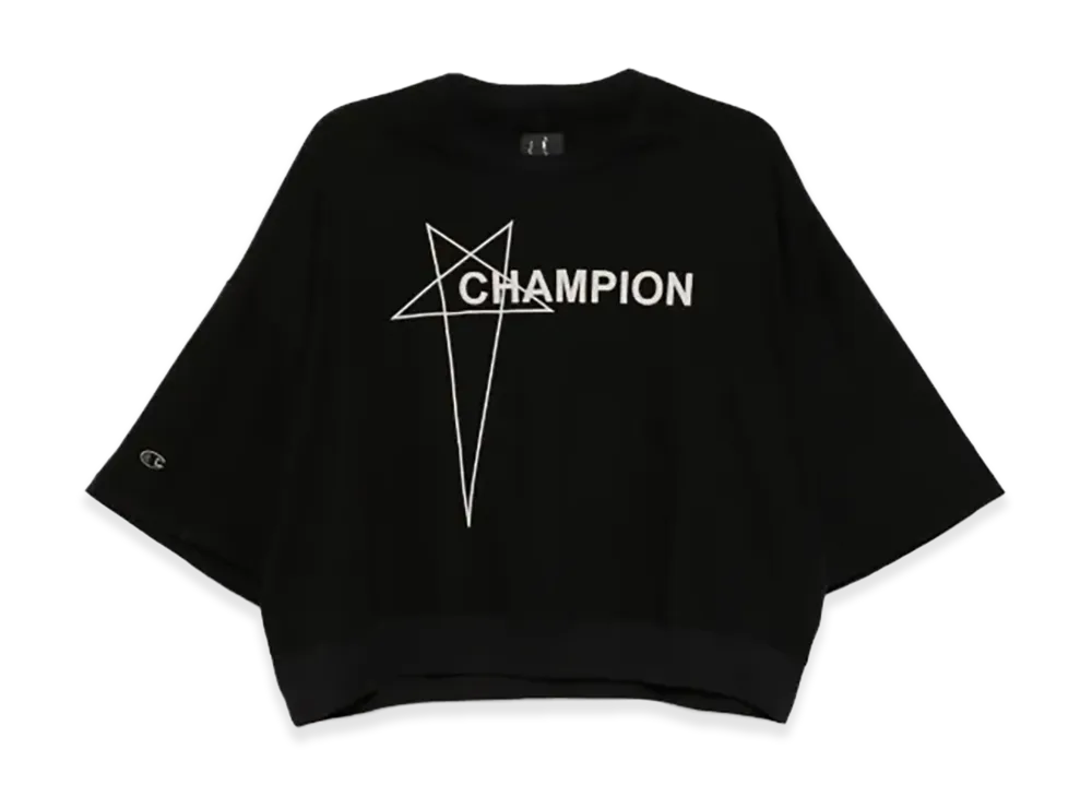 Rick Owens x Champions T-Shirts And Polos "Black"