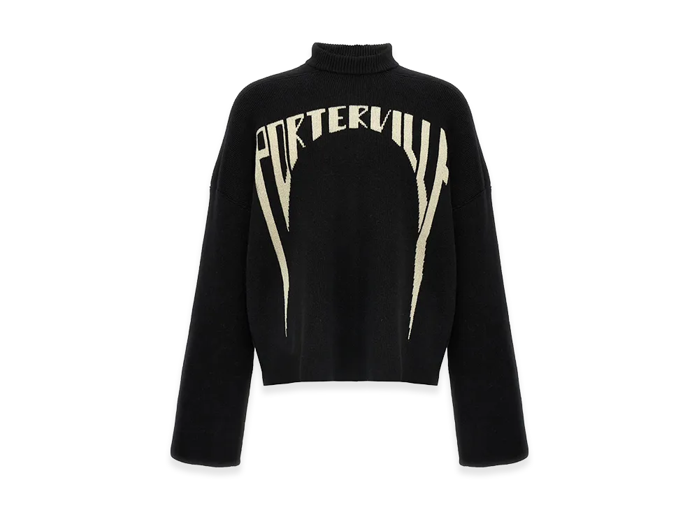 Rick Owens Porteville Wool Sweater "Black"