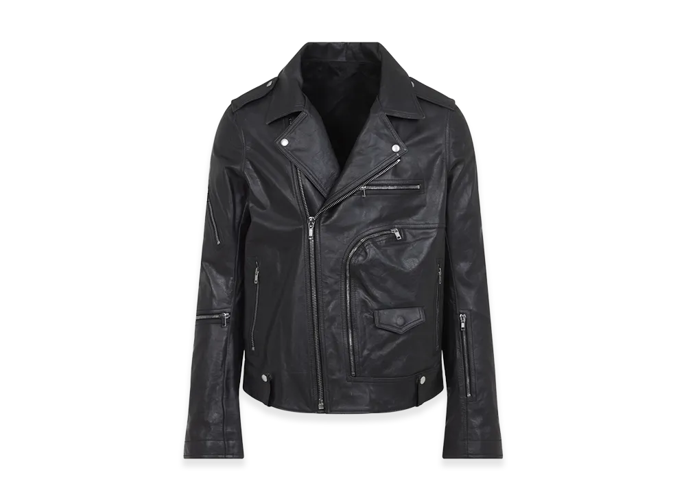 Rick Owens Bauhaus Stooges Leather Jacket "Black"