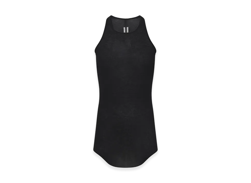 Rick Owens Basic Rib Tank Top "Black"
