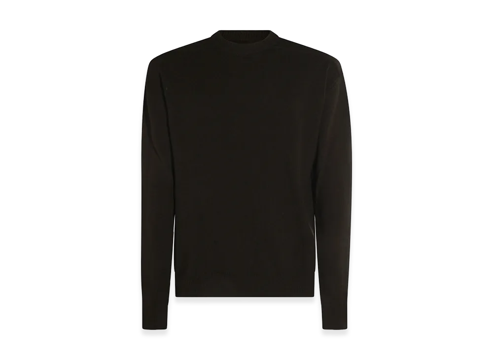 Rick Owens Cashmere Crew Neck Sweater "Green"