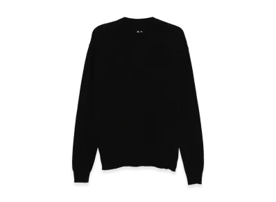 Rick Owens Cashmere Crew Neck Sweater "Black"