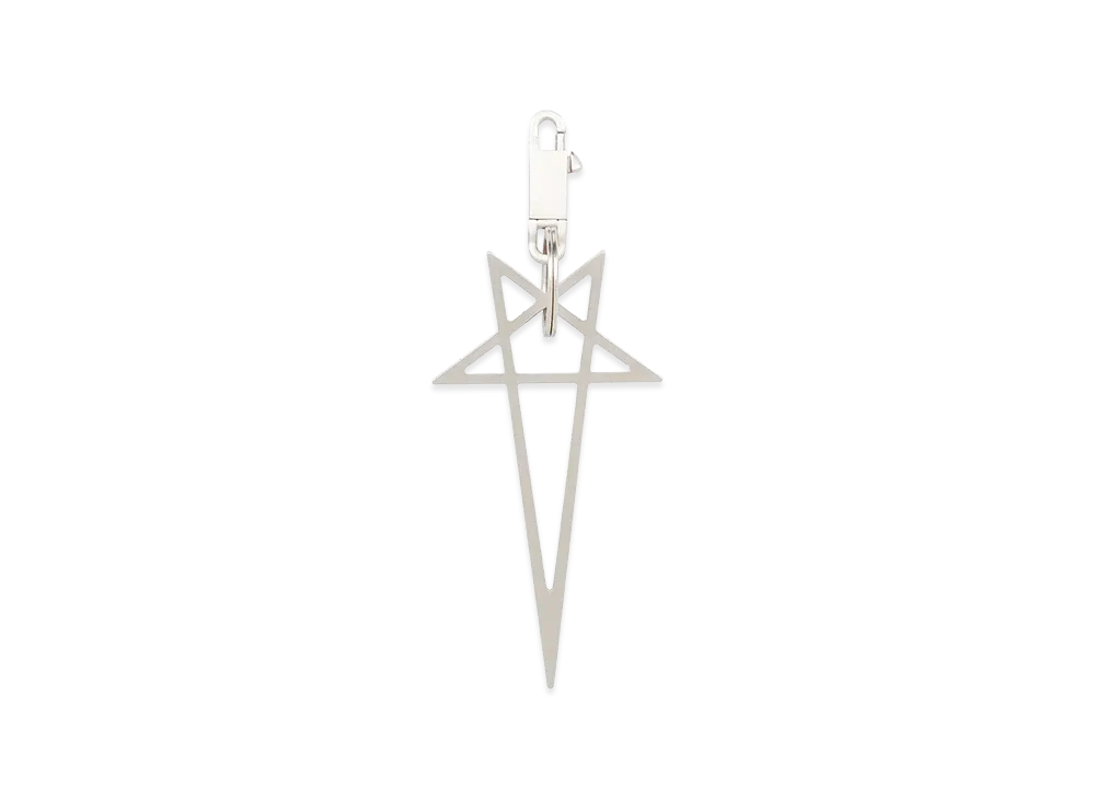 Rick Owens Women's Keychains "Silver"