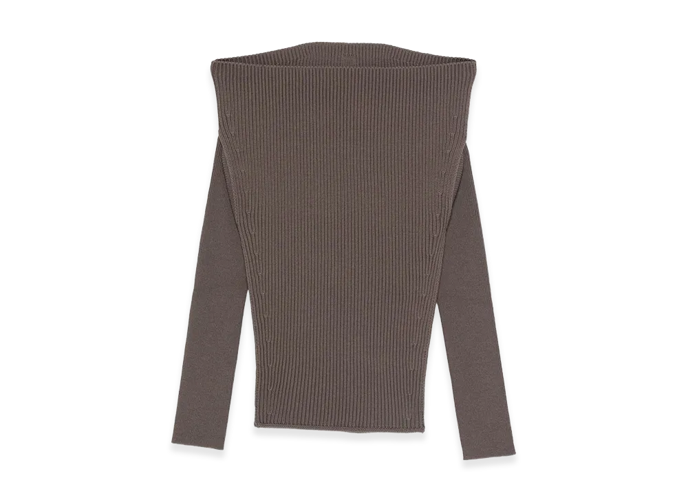Rick Owens Women's Sweaters "Grey Brown" "Grey Beige"
