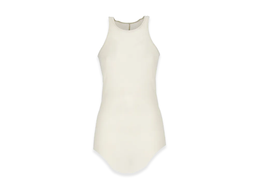 Rick Owens Women's Ribbed Tank Top "White"