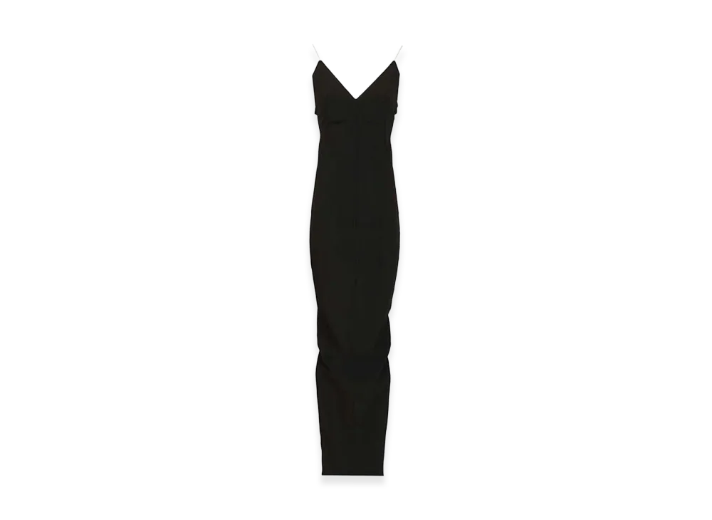 Rick Owens Women's Long Dress Maillot Gown "Black"