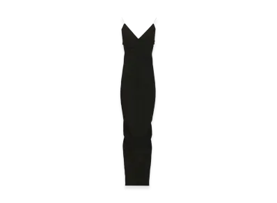 Rick Owens Women's Long Dress Maillot Gown "Black"