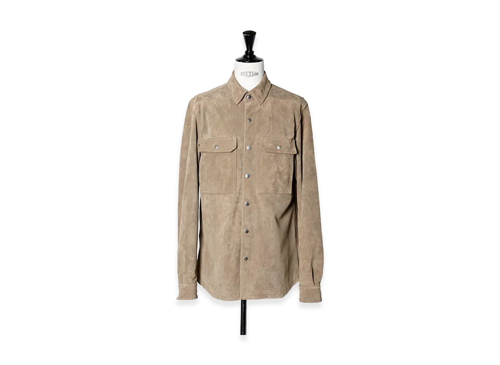 Rick Owens Outer Shirt "Sumi Brown"