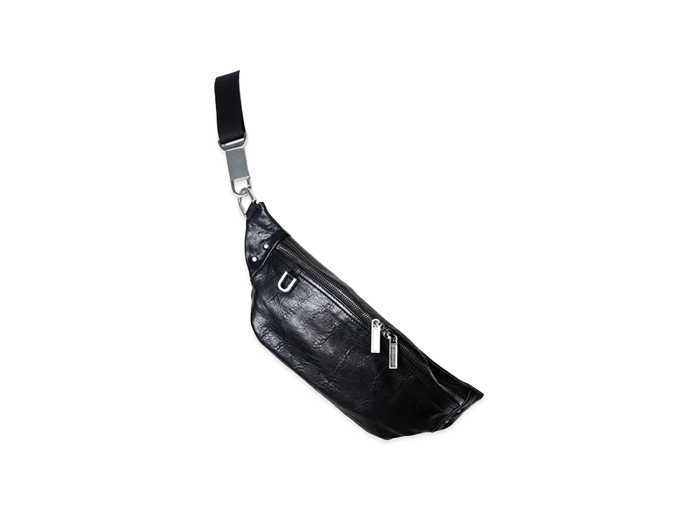 Rick Owens Geo Bum Bag "Black"