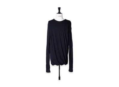 Rick Owens Jumbo Double LS T "Black"