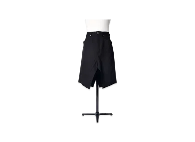 Rick Owens Slivered Skirt "Black"