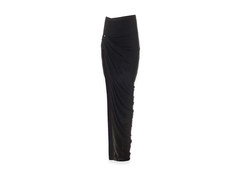 Rick Owens Women's "Edfu" Long Skirt "Black"