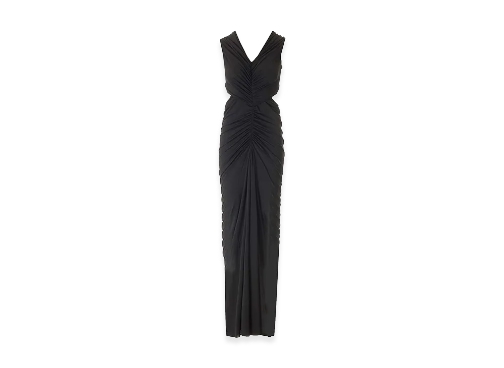 Rick Owens Women's "Poppy" Long Dress "Black"
