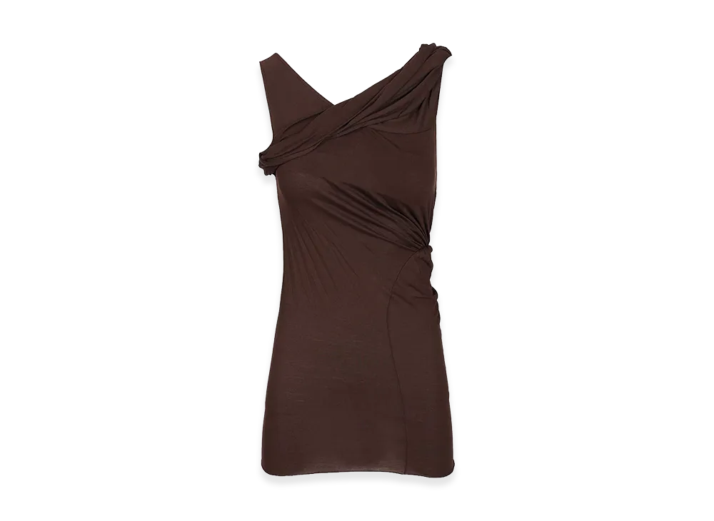 Rick Owens Women's Sahara Top "Brown"