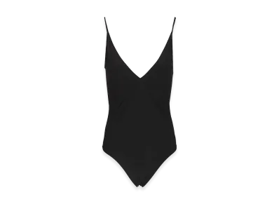 Rick Owens Women's Temple One-Piece Swimsuit "Black"