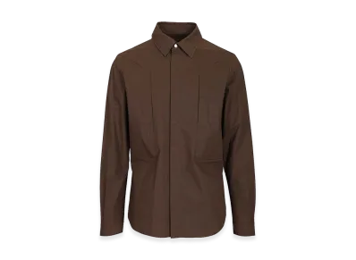 Rick Owens Fogpocket Outershirt "Brown"