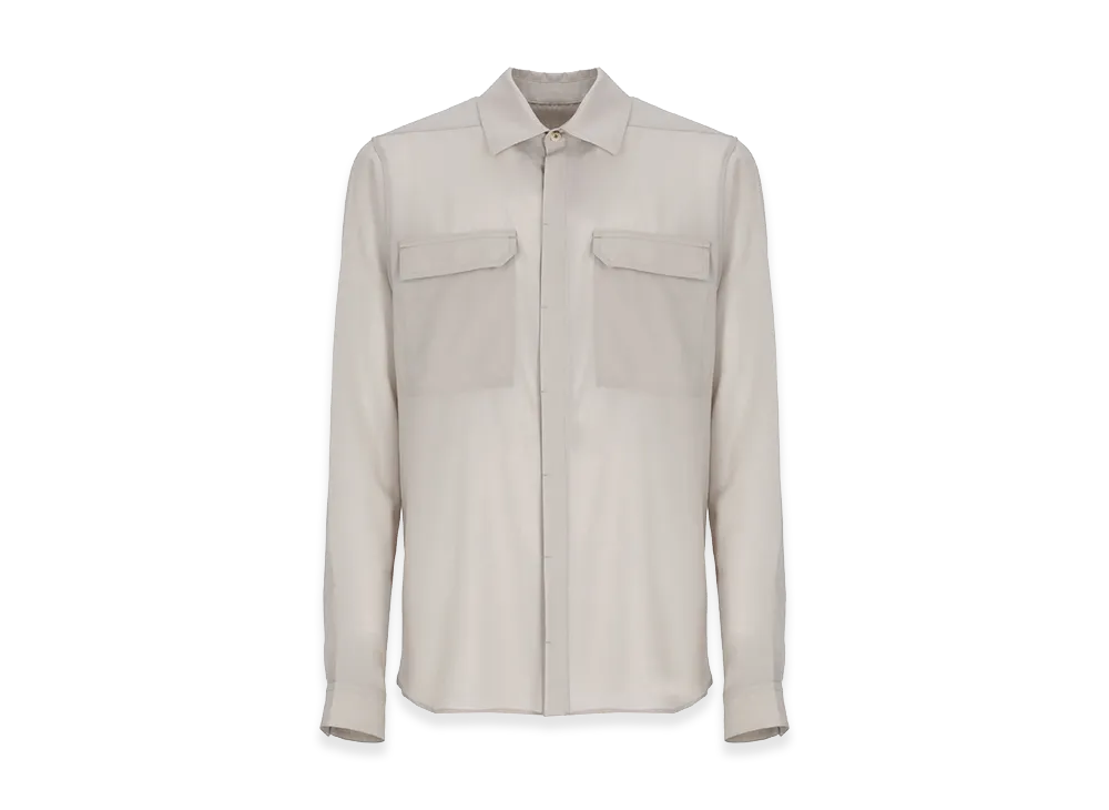 Rick Owens Shirts "Beige"