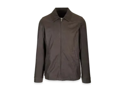 Rick Owens "Porterville" Leather Jacket "Brown"