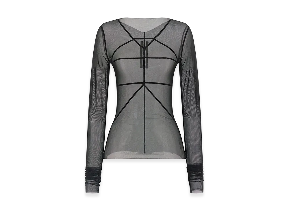 Rick Owens Women's 'Temple Top' Sweater "Black"