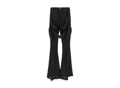 Rick Owens 'Megastrapped Bolans' Pants "Black"