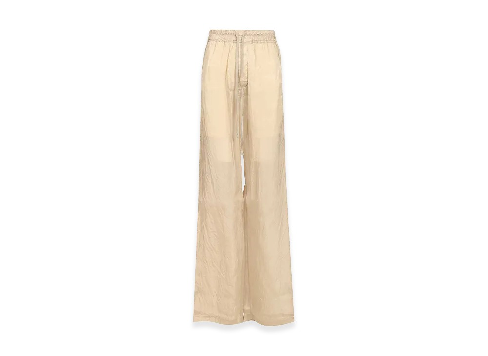 Rick Owens Women's Dietrich Drawstring Trousers "Beige"