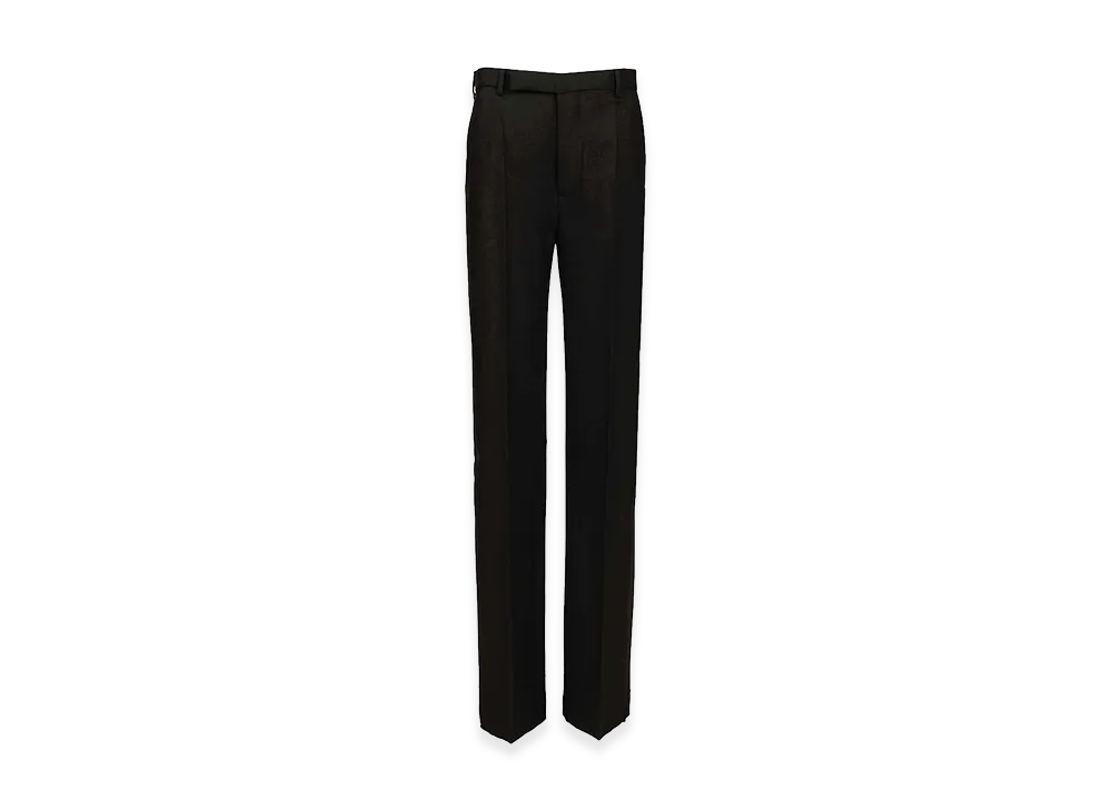 Rick Owens Women's Dietrich Wool Trousers "Black"