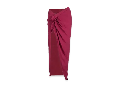Rick Owens Women's Silk Jersey "Red/Rose"