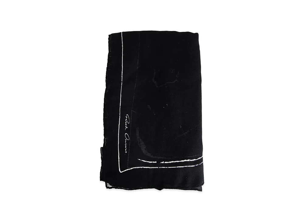 Rick Owens Scarfs "Black"