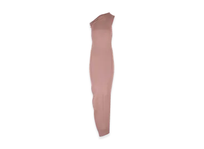 Rick Owens Women's "Athena" Fitted Dress "Rose"