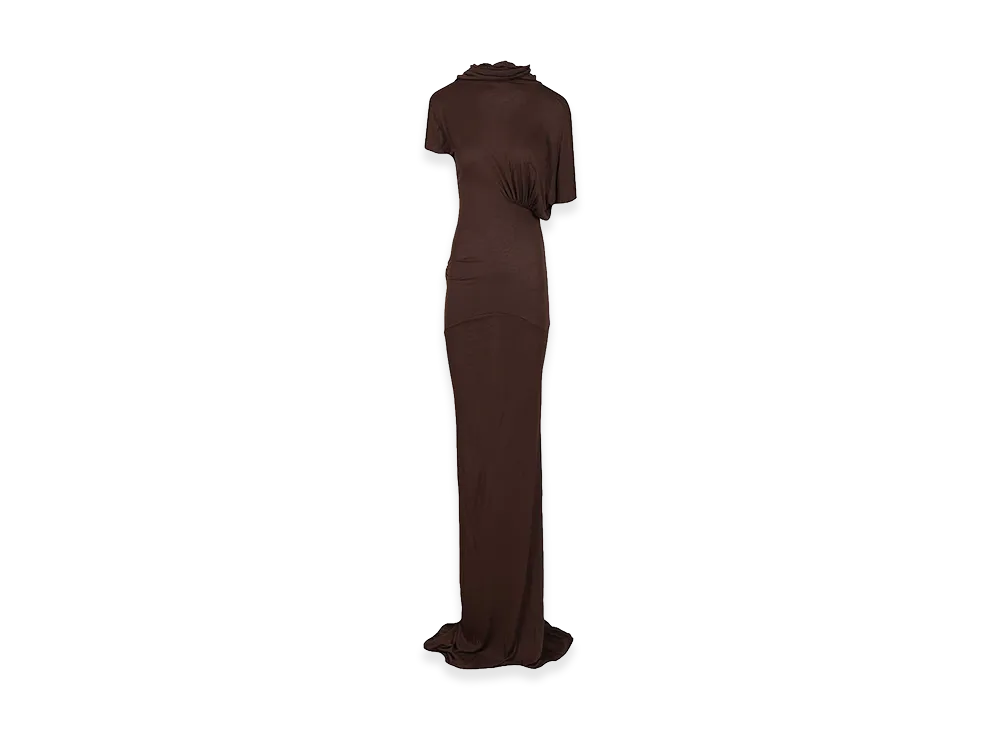 Rick Owens Women's Lilith Long Dress "Brown"
