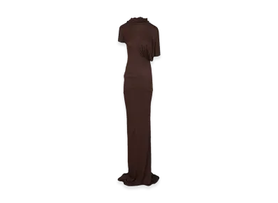 Rick Owens Women's Lilith Long Dress "Brown"